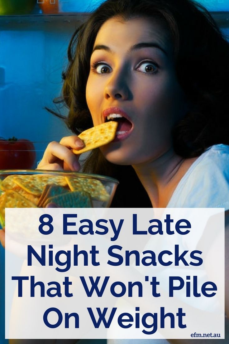 8 Healthy Snacks You Can Eat After 8pm - EFM Health Clubs