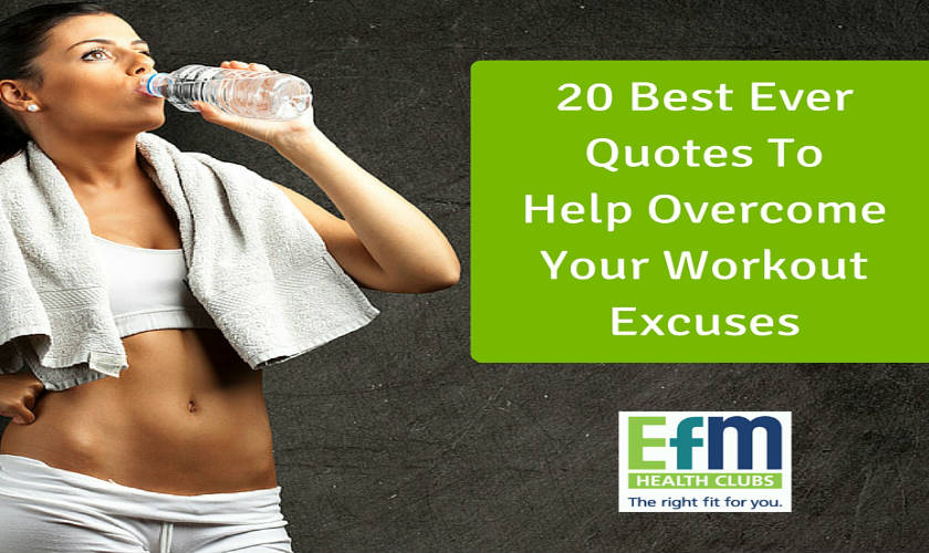 no excuses quotes workout