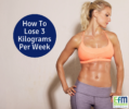 How To Lose 3 Kilograms Per Week - EFM Health Clubs
