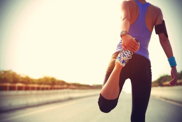 stretching after exercise