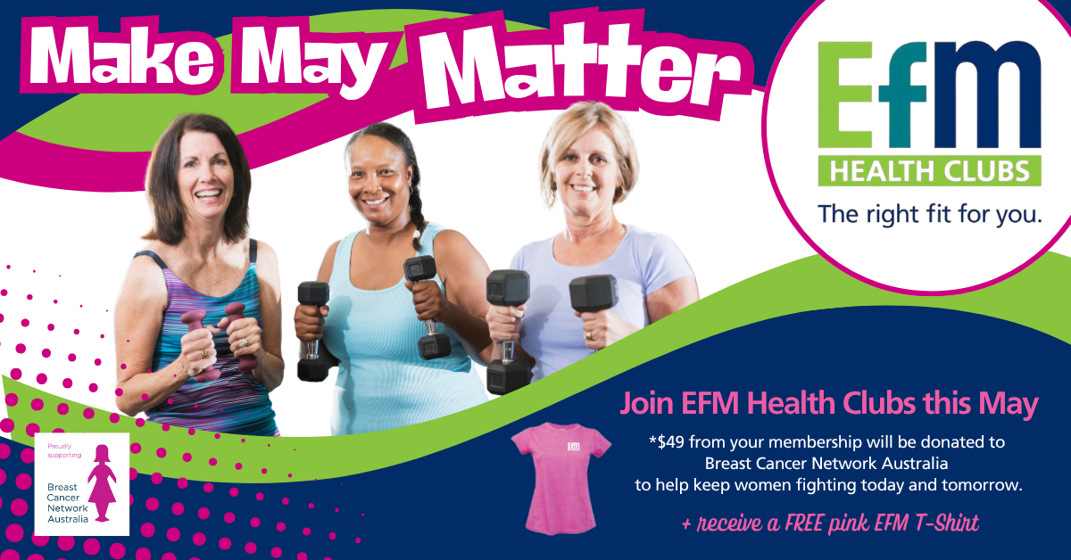 EFM Health Clubs logo